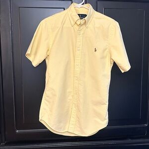 Ralph Lauren Light Yellow Slim Fit Shirt